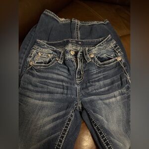 Miss Me Dark Blue Boot Cut Jeans